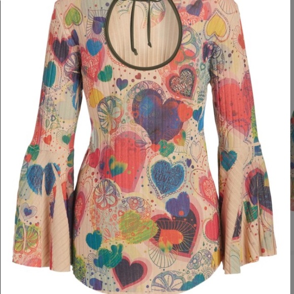 Bell Sleeve Blouse - Picture 2 of 4